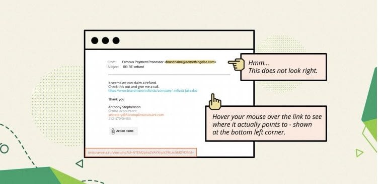 how to stay safe from phishing scams